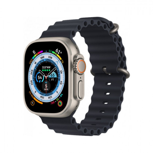 Apple Watch Ultra GPS + Cellular 49mm Titanium Case with Midnight Ocean Band (MQET3/MQFK3) б/у